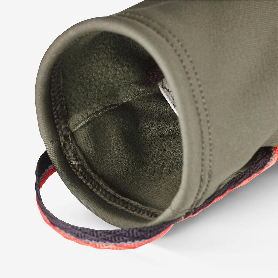 데카트론 성인 터치스크린 등산 스트레치 장갑 MT500 브론즈 카키 그린(Decathlon Adult Touchscreen Hiking Stretch Gloves MT500 Bronze Khaki Green) - 2