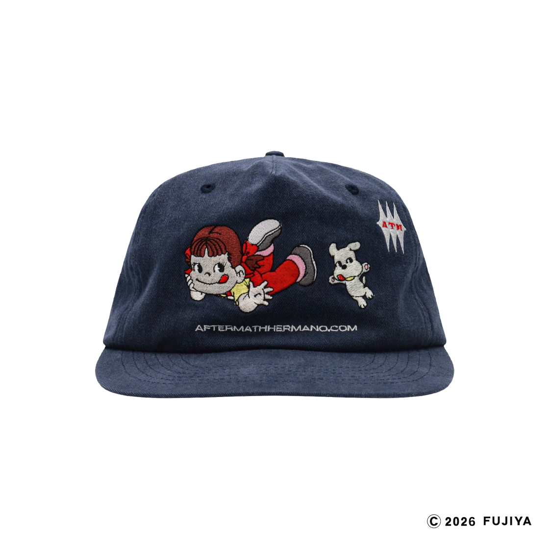 에이티엠 x 페코 에르마노 캡 네이비(Atm x Peko Hermano Cap Navy)