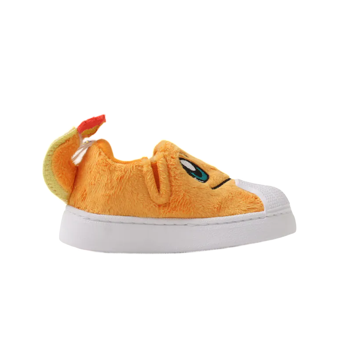KJ5627 (Infant) Adidas x Pokemon Superstar Quickon Orange White Equipment Green