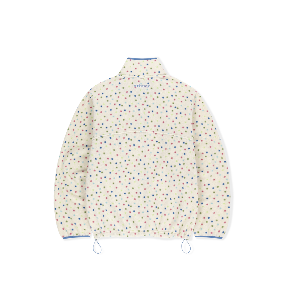 [5% 적립] 썬러브투어 페이즈 플리스 자켓 아이보리 닷([5% 적립] sunlovetour Phase Fleece Jacket Ivory Dot) - 2