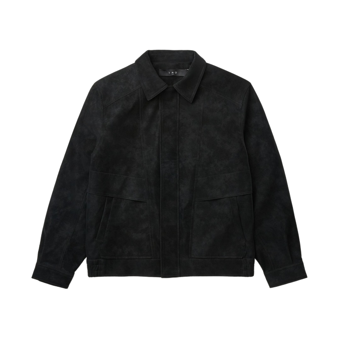 이로 코크 매트 글로우 쉘 카라 집업 자켓 블랙(Iro Coque Matte Glow Shell Collar Zip-Up Jacket Black) - 2