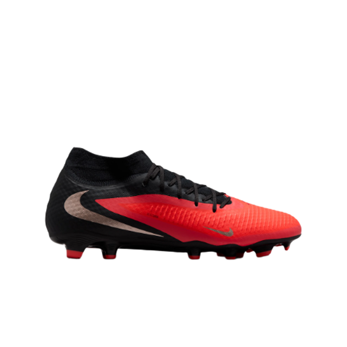 HQ2278-600 Nike Phantom 6 High Academy FG/MG Bright Crimson Black