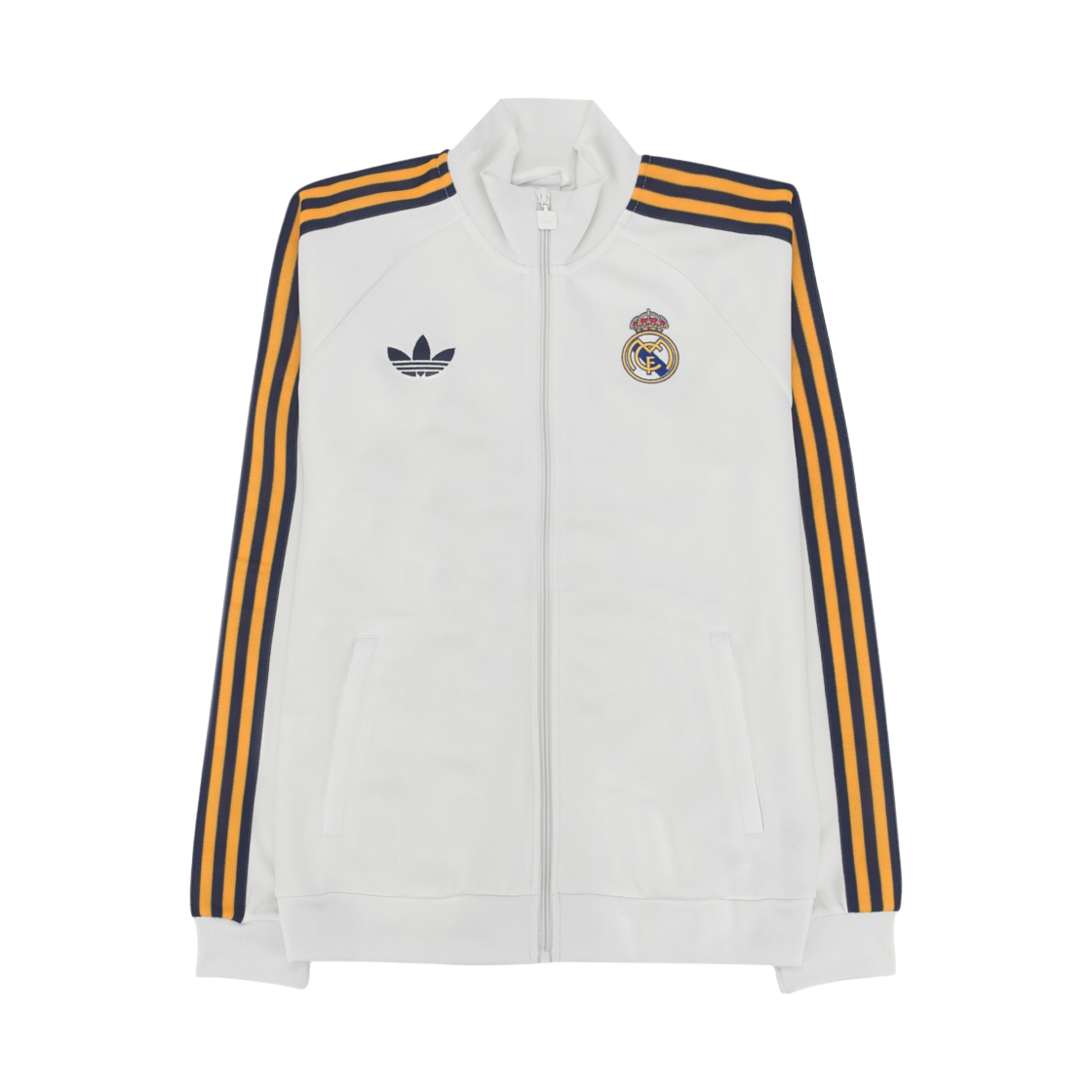 JZ9156 Adidas Real Madrid Originals Track Top White - US Sizing (Non Marking Ver.)