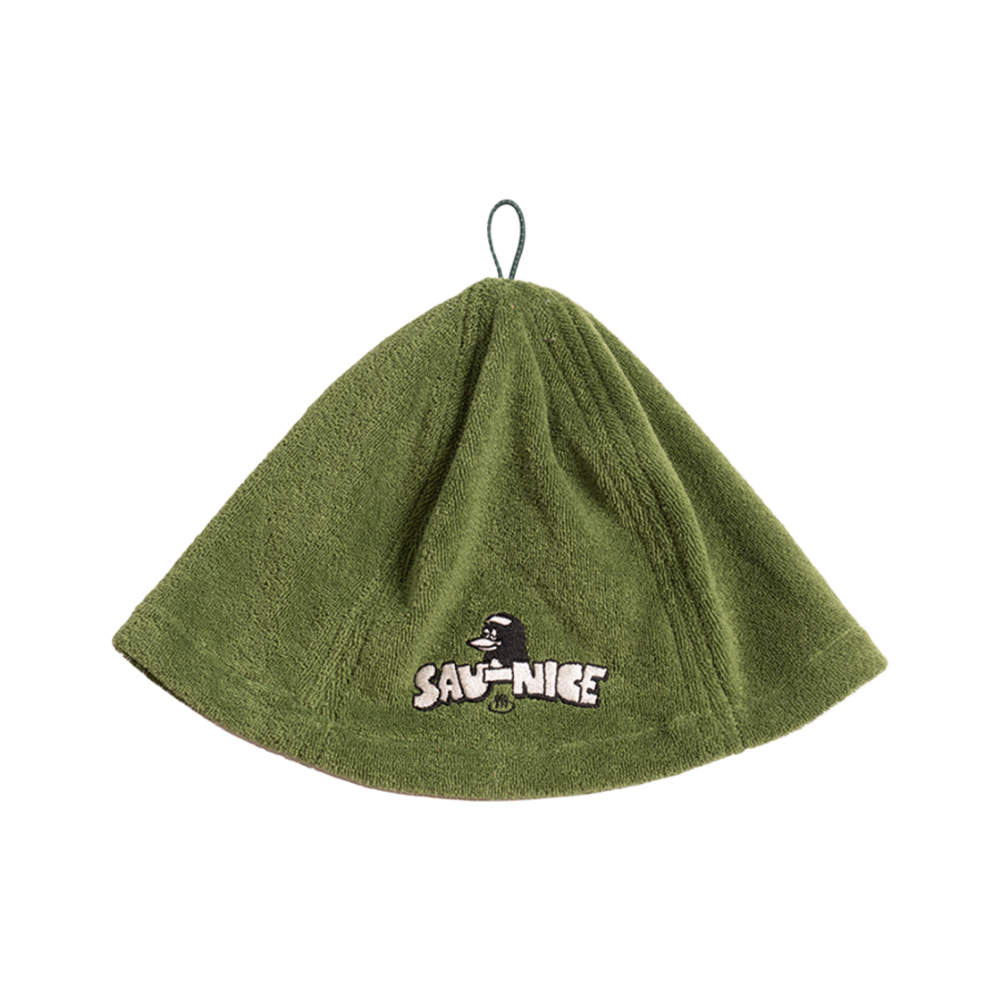 빅웨이브 컬렉티브 사우나이스 사우나 햇 그린(BIGWAVE COLLECTIVE Saunice Sauna Hat Green)