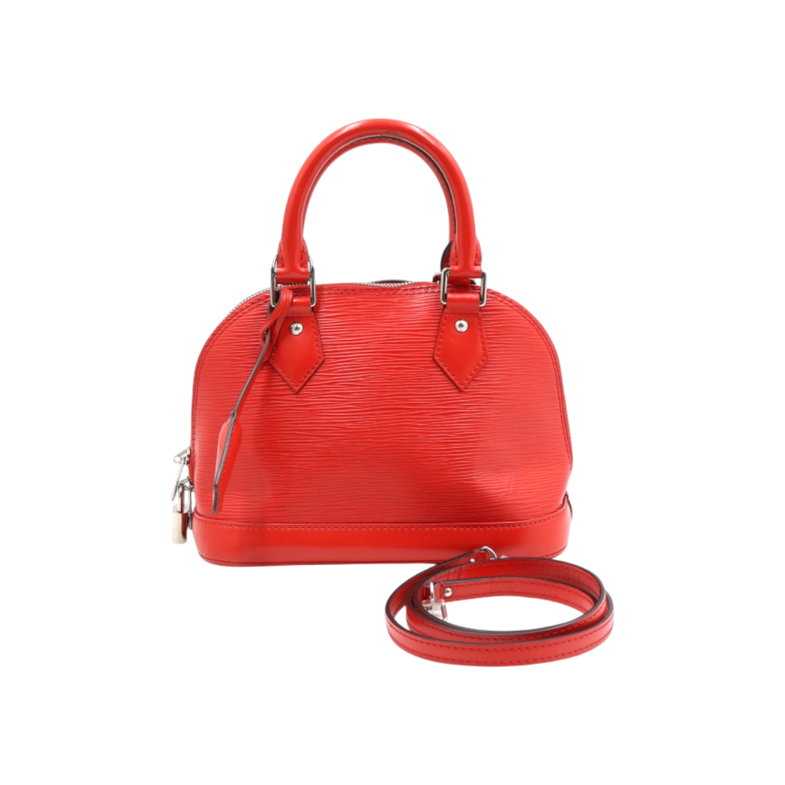 ITSUTKJBS54V Louis Vuitton Red Epi Alma BB Tote Bag