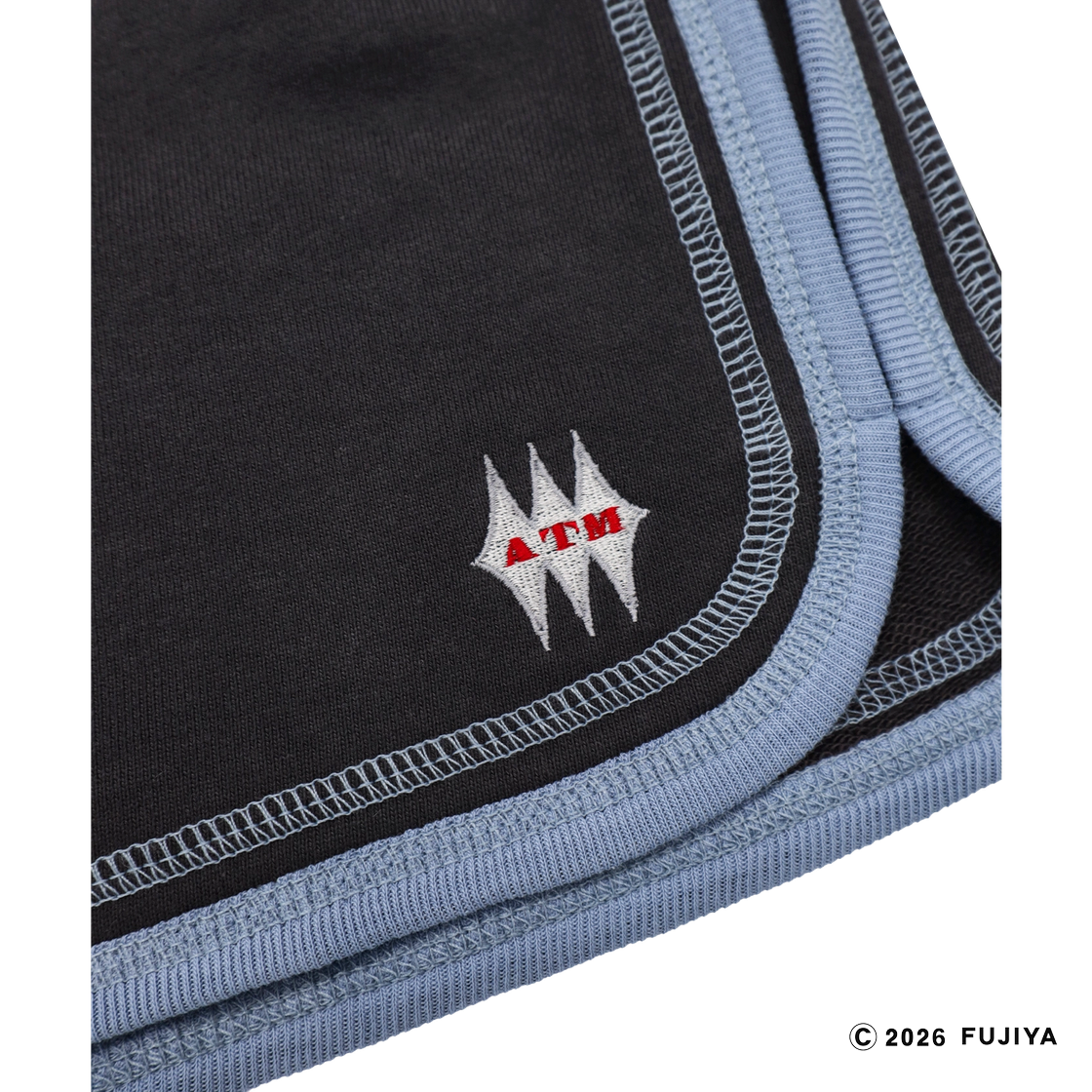 에이티엠 x 페코 로고 쇼츠 차콜(Atm x Peko Logo Shorts Charcoal) - 4