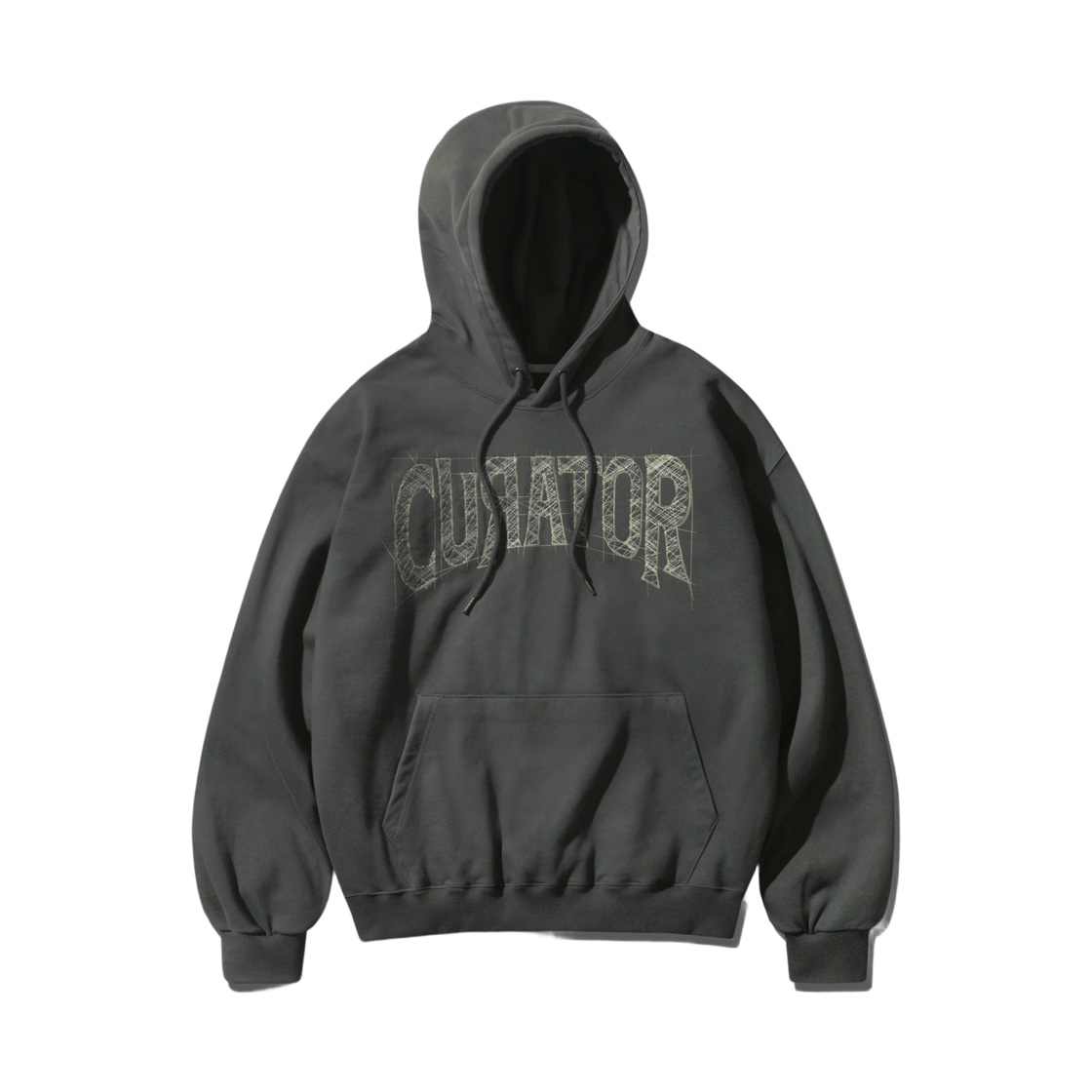 KMHD6820_Deepgray_29 EZKATON Curator Heavy Cotton Hoodie Deepgray KMHD6820
