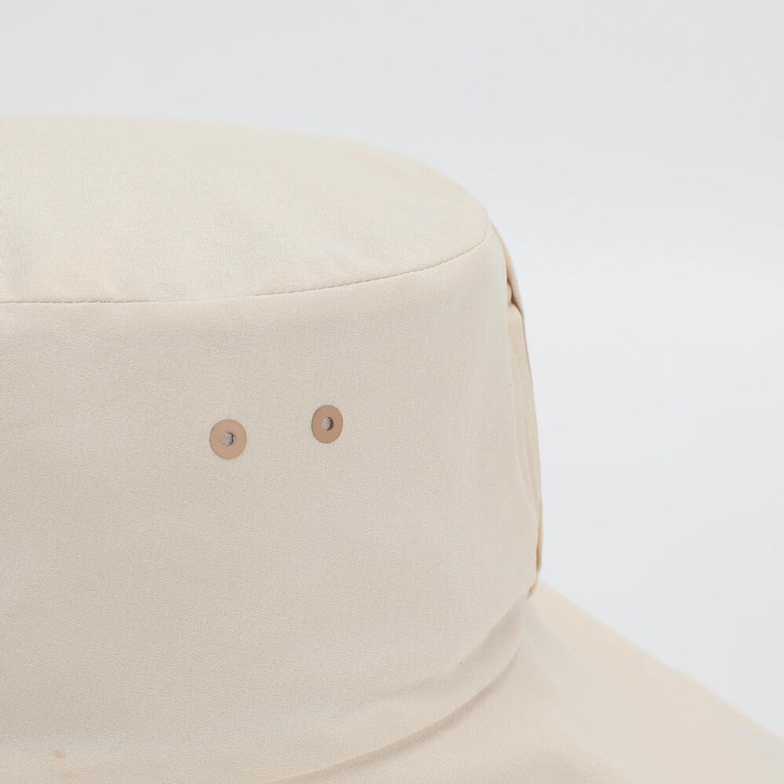 데카트론 여성 등산 와이드 양면 버킷햇 트래블 500 크림 베이지(Decathlon Women's Hiking Wide Reversible Bucket Hat Travel 500 Cream Beige) - 8