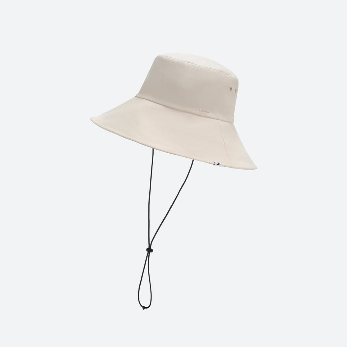 데카트론 여성 등산 와이드 양면 버킷햇 트래블 500 크림 베이지(Decathlon Women's Hiking Wide Reversible Bucket Hat Travel 500 Cream Beige) - 2