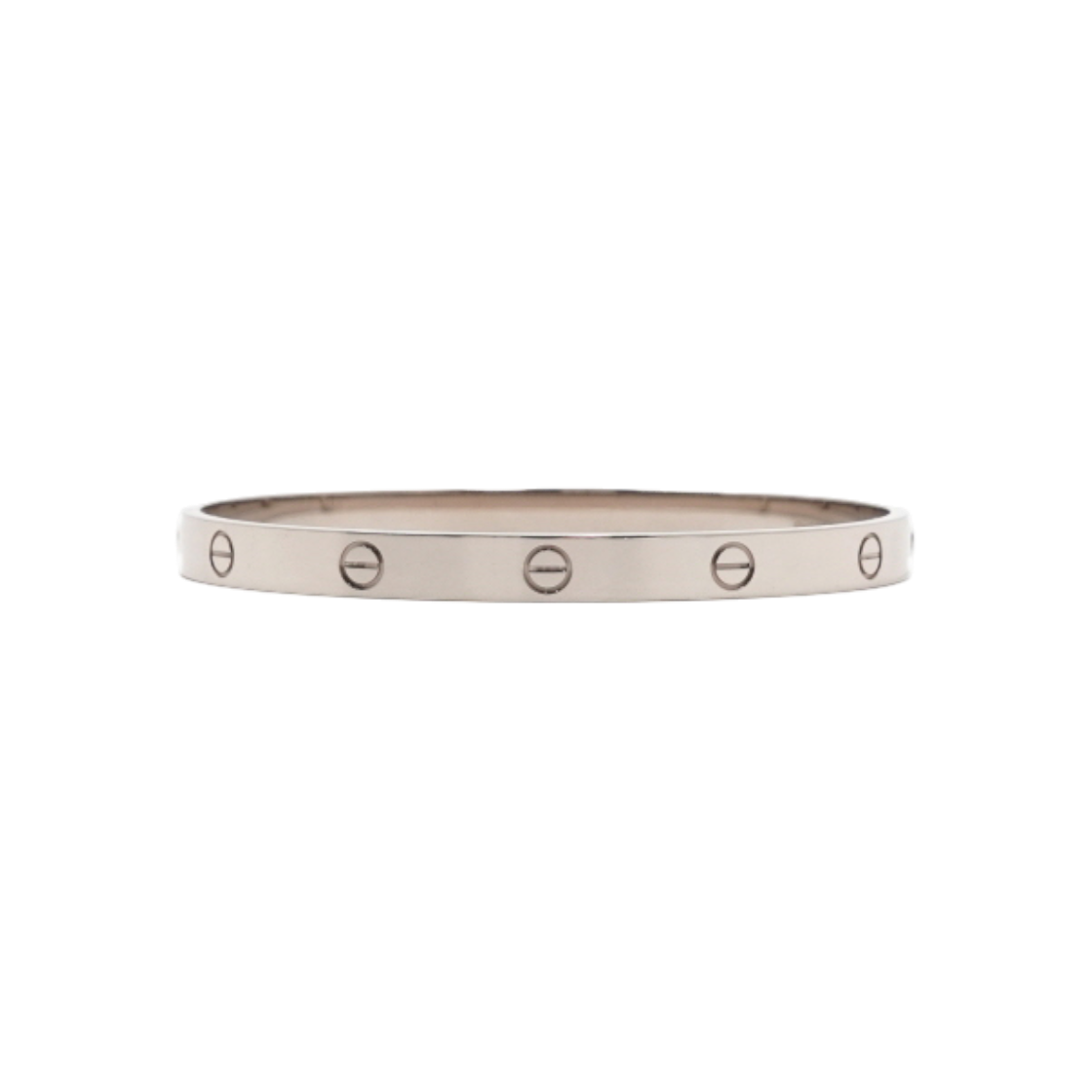 ITDETVLHL6U6 Cartier 18K White Gold LOVE Bracelet Classic