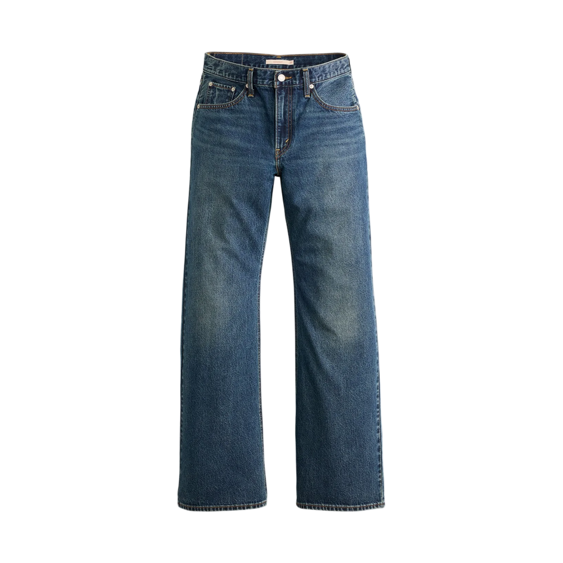 00C0D0000 (W) Levi's x Rose Loose Boot Jeans Mid Indigo