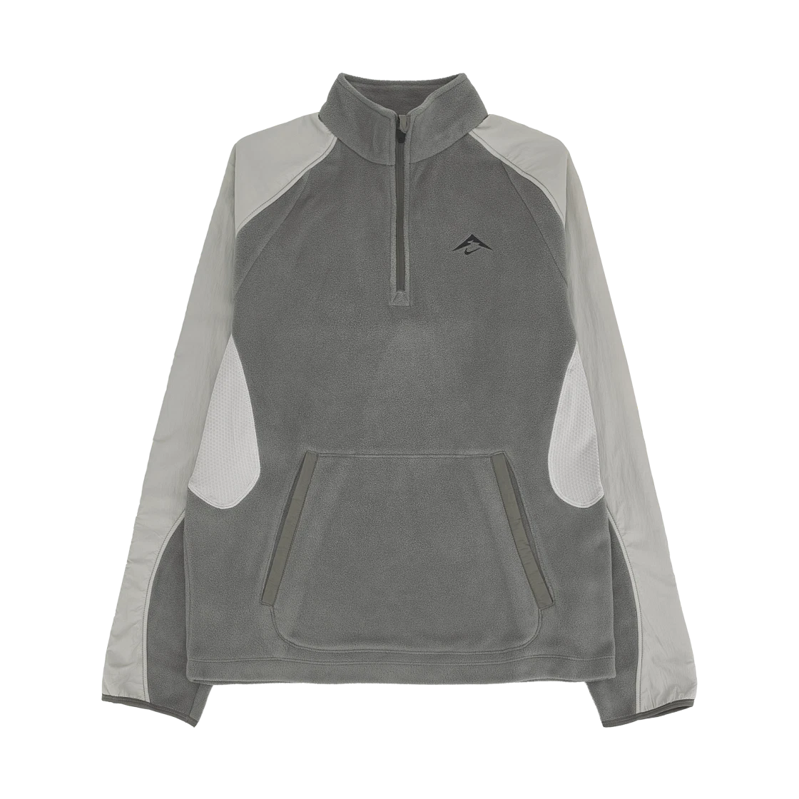 Nike Nike Trail Polartec Quarter Zip Fleece Running Top Cave Stone · M