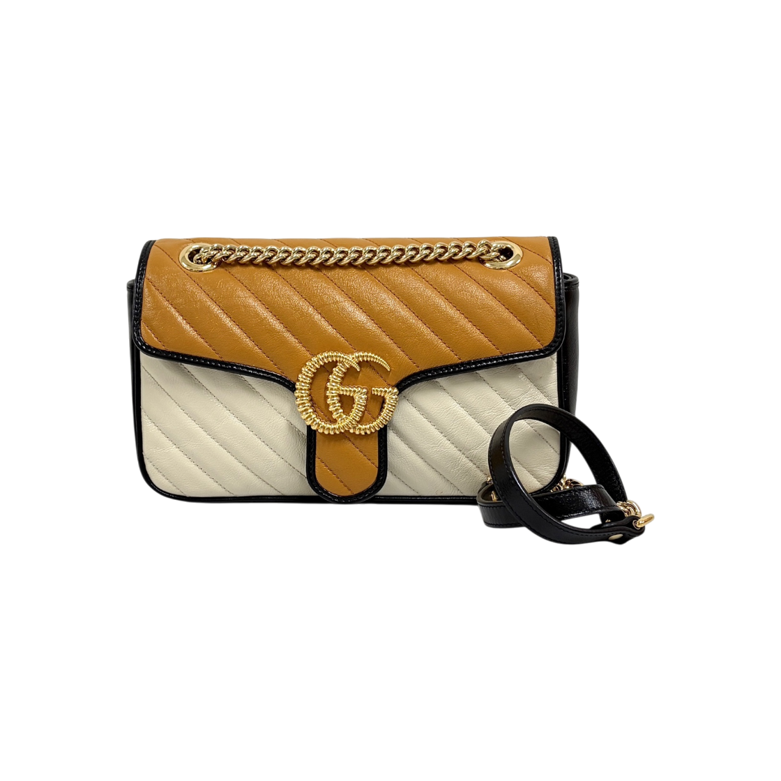 구찌 GG 마몽 마틀라세 스몰 체인 숄더백 & 크로스백(Gucci GG Marmont Matelasse Small Chain Shoulder Bag) - 1