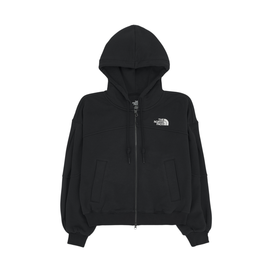 NJ5JR50K The North Face Dayoff Hood Zip Up Black - 25FW