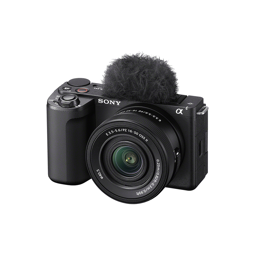 소니 브이로그 미러리스 카메라 ZV-E10M2K (블랙) (SEL1650 II 렌즈 포함) / 공식대리점(Sony ZV-E10 II Vlog Mirrorless Camera (Black) (Includes SEL1650 II Lens) / Authorized Dealer)