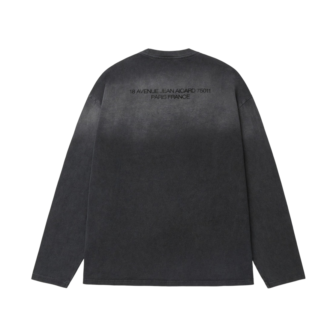 이로 키아누 심플 도형 로고 긴팔 티셔츠 그레이(Iro Keanuu Simple Geometric Logo Long-Sleeve T-Shirt Gray) - 3
