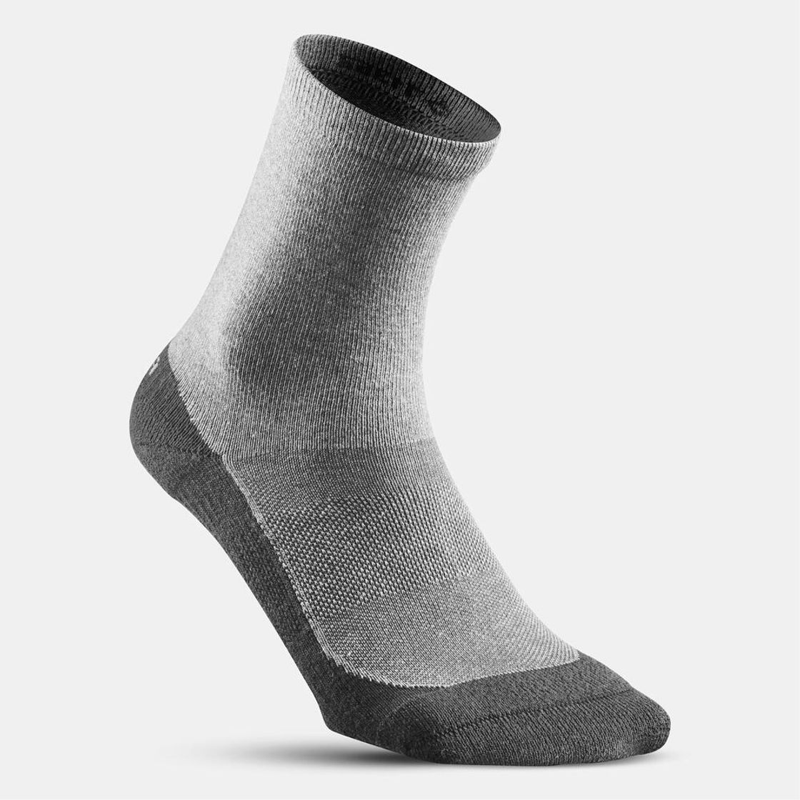 데카트론 등산 장목 양말 2켤레 하이크 50 그레이(Decathlon Hiking Long Socks 2 Pairs Hike 50 Grey) - 3