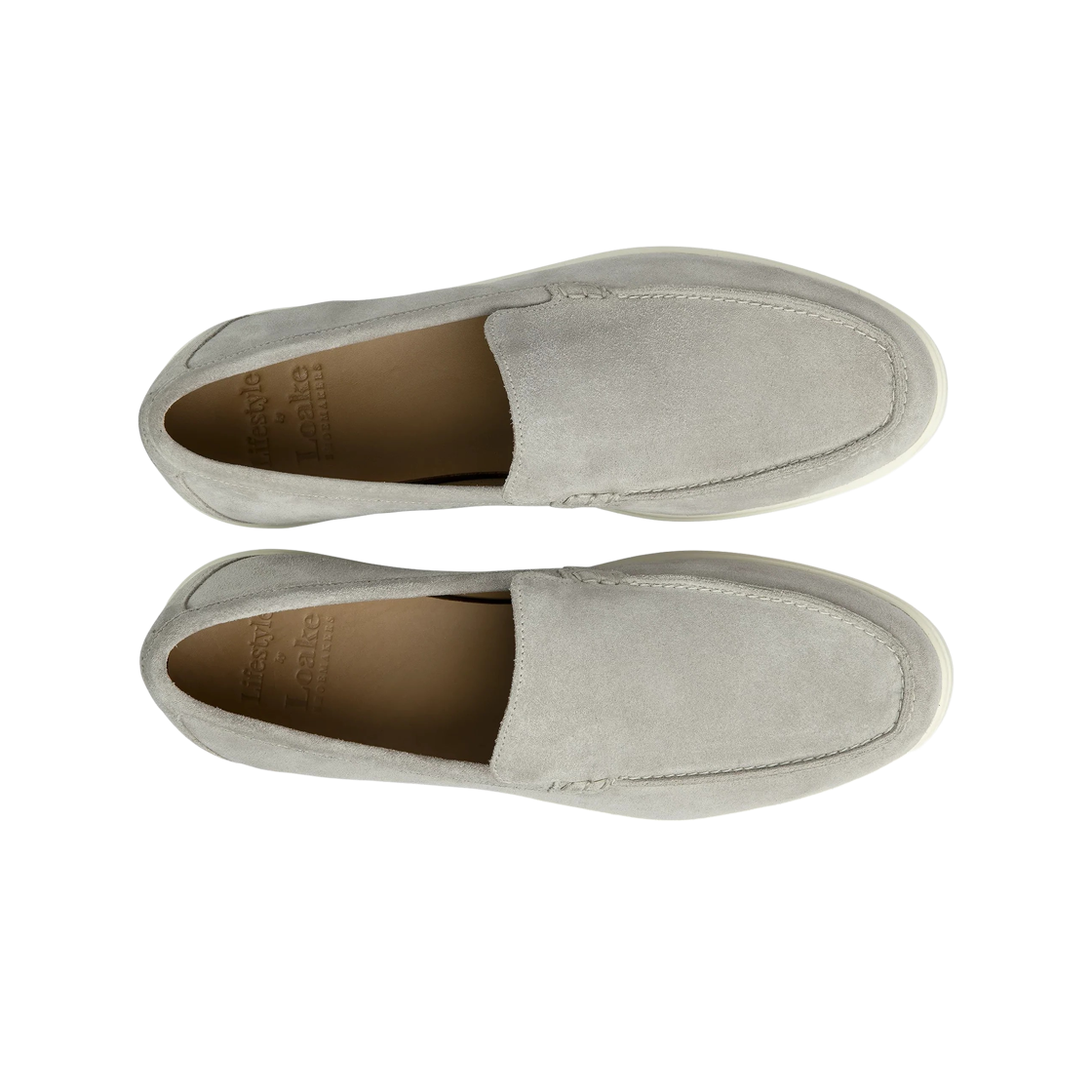 로크 투스카니 로퍼 스톤 스웨이드(Loake Tuscany Loafers Stone Sude) - 2