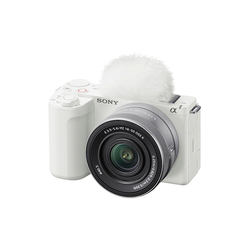 소니 브이로그 미러리스 카메라 ZV-E10M2K (화이트) (SEL1650 II 렌즈 포함) / 공식대리점(Sony ZV-E10 II Vlog Mirrorless Camera (White) (Includes SEL1650 II Lens) / Authorized Dealer)