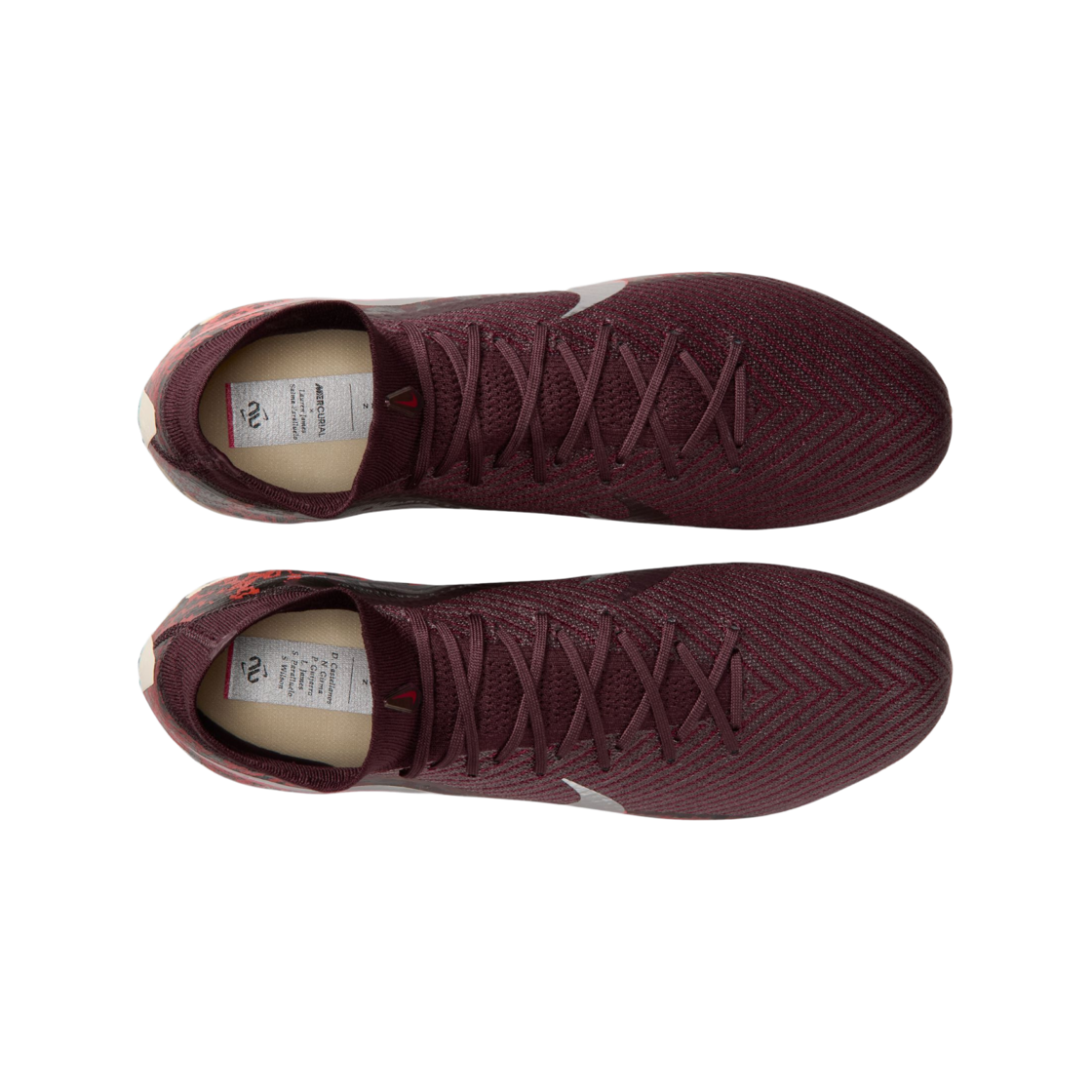 나이키 줌 머큐리얼 슈퍼플라이 10 엘리트 FG 버건디 크러쉬 유니버시티 레드(Nike Zoom Mercurial Superfly 10 Elite FG Burgundy Crush University Red) - 2