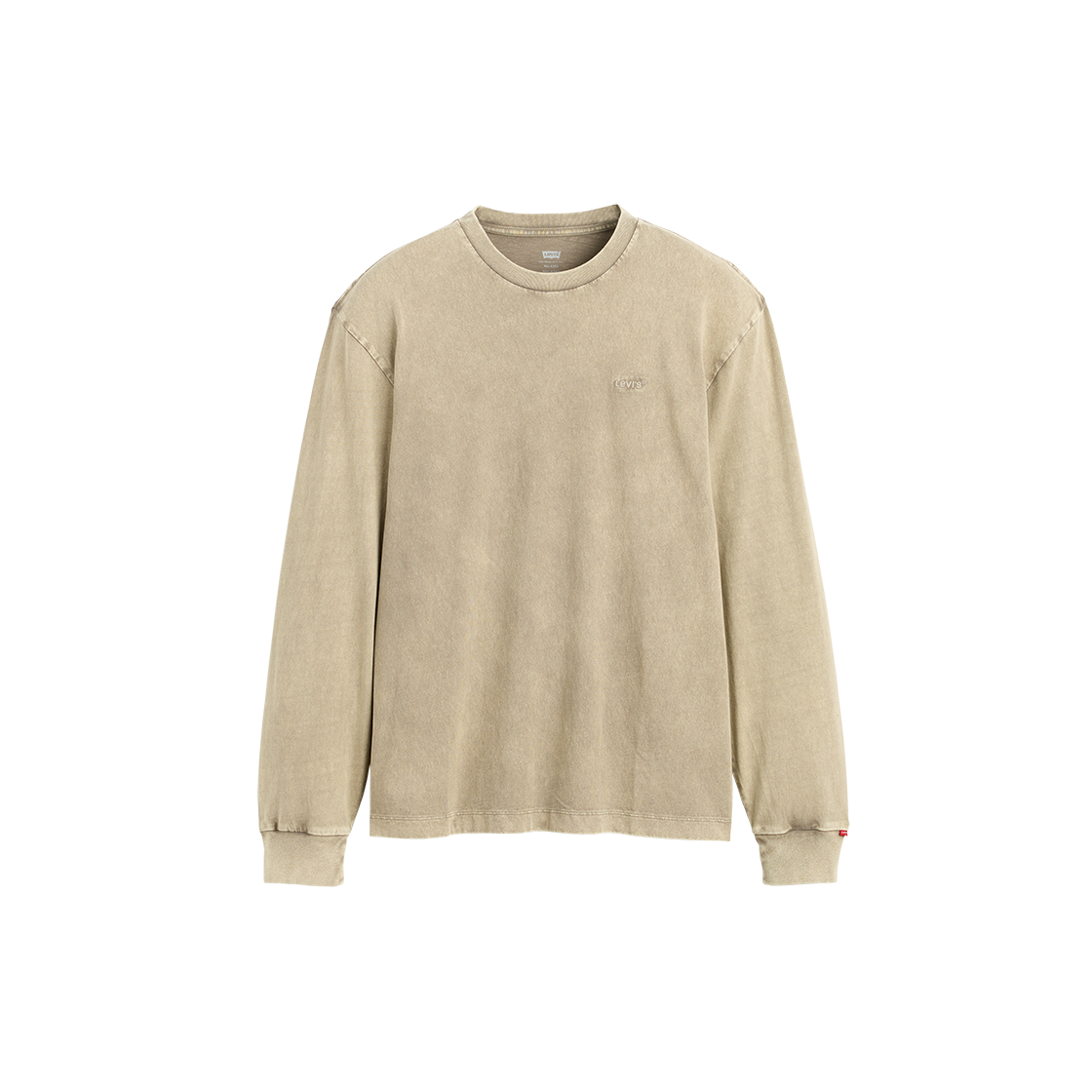리바이스 롱 슬리브 그래픽 어센틱 티셔츠 그레이(Levi's Long Sleeve Authentic Tee Grey)