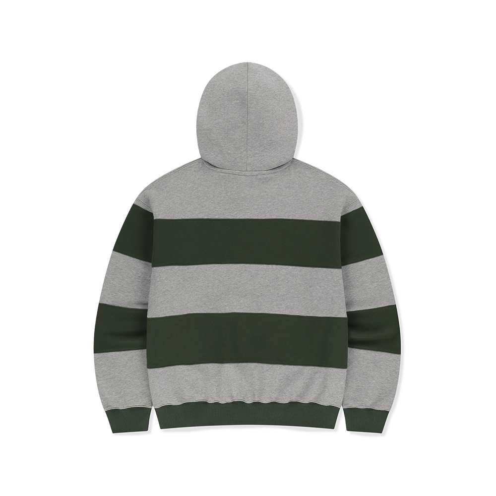 [5% 적립] 썬러브투어 러거 스트라이프 후디 헤더 그레이([5% 적립] sunlovetour Rugger Stripe Hoodie Heather Grey) - 2