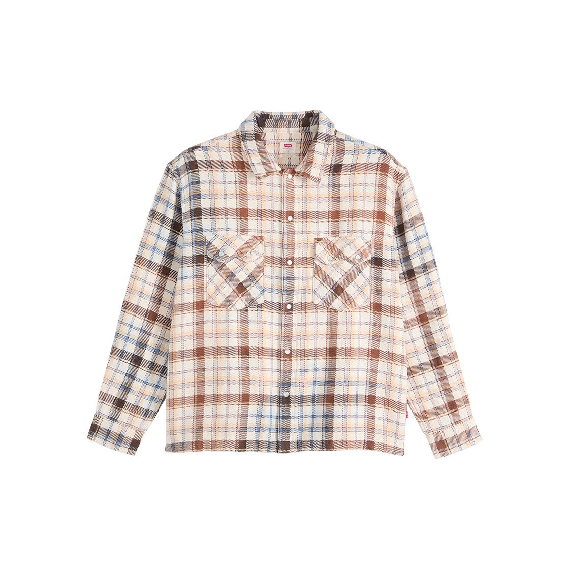 0085P-0000 Levi's Long-Sleeve Boxy Western Shirt Multi color
