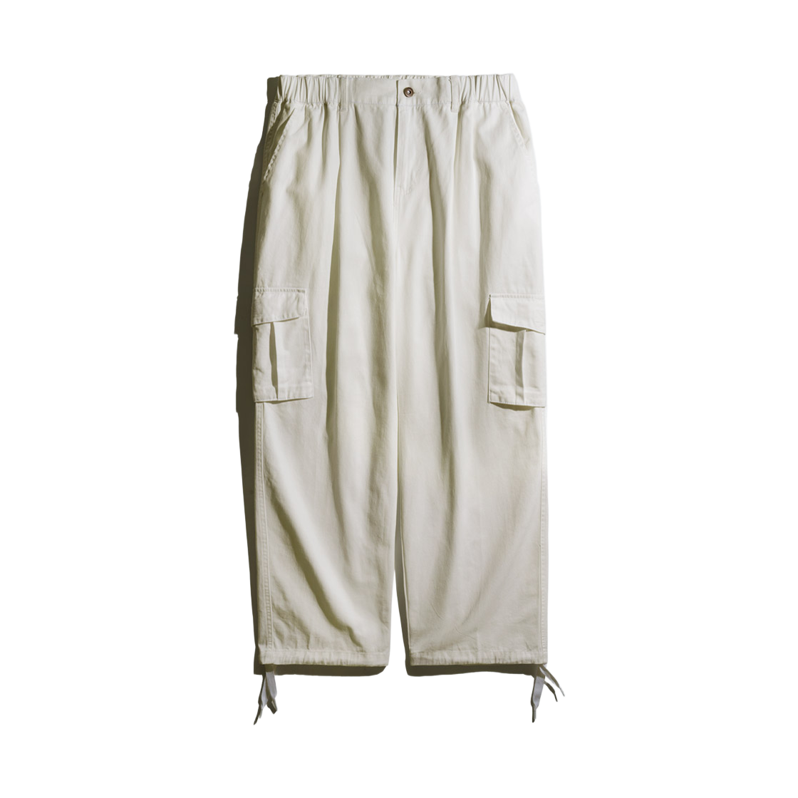SMLP4579_Cream_291 PERSTEP Field Cargo Wide Pants Cream SMLP4579