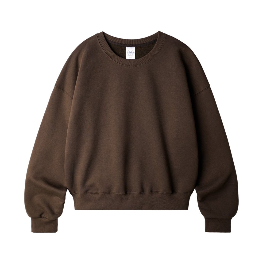 KJMT2648_brown_29 JEMUT Daycut Crop Sweatshirts Brown KJMT2648