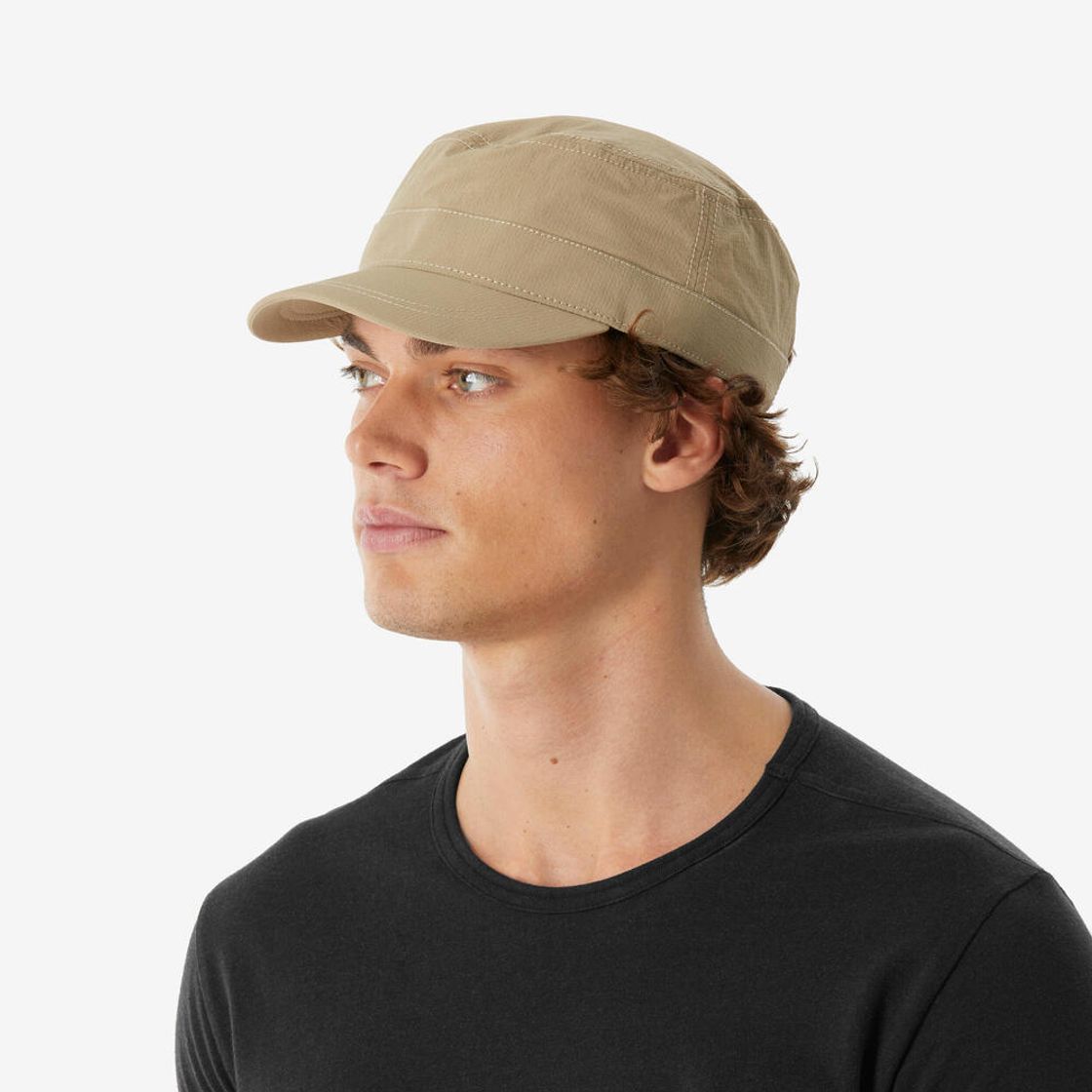 데카트론 하이킹 캡 모자 트래블 500 듄 베이지(Decathlon Hiking Cap Travel 500 Dune Beige) - 2