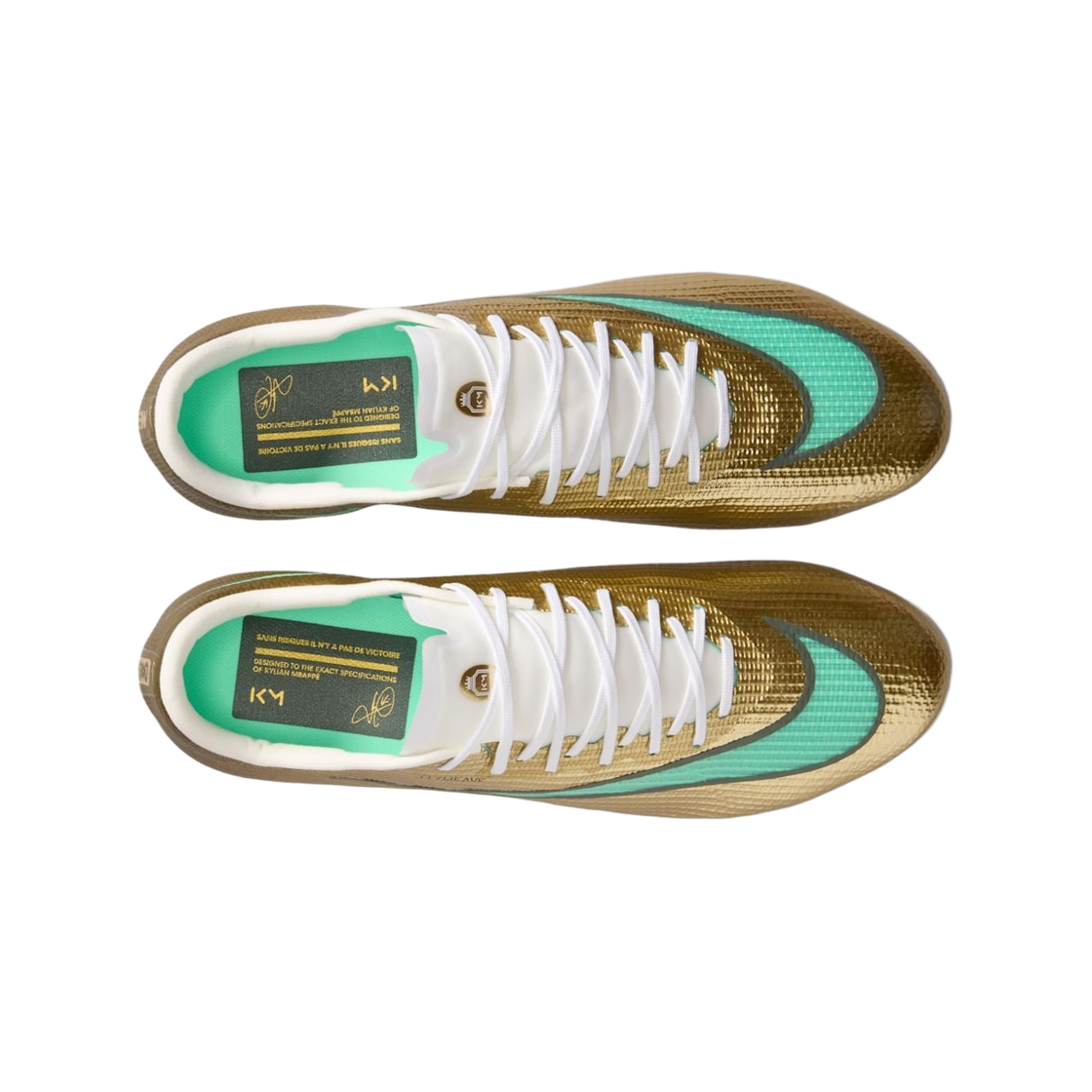 나이키 머큐리얼 슈퍼플라이 11 프로 메탈릭 골드 그린 글로우(Nike Mercurial Superfly 11 Pro Metallic Gold Green Glow) - 2