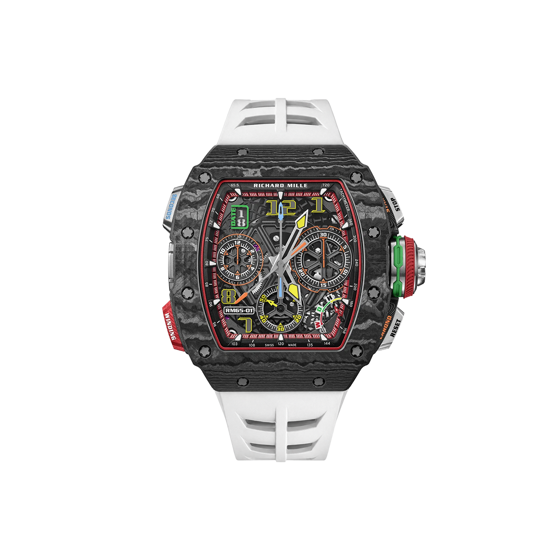 리차드밀 스플릿 세컨즈 크로노그래프 스켈레톤 아라빅(Richard Mille RM65-01 Split Seconds Chronograph Skeleton Arabic) - 1