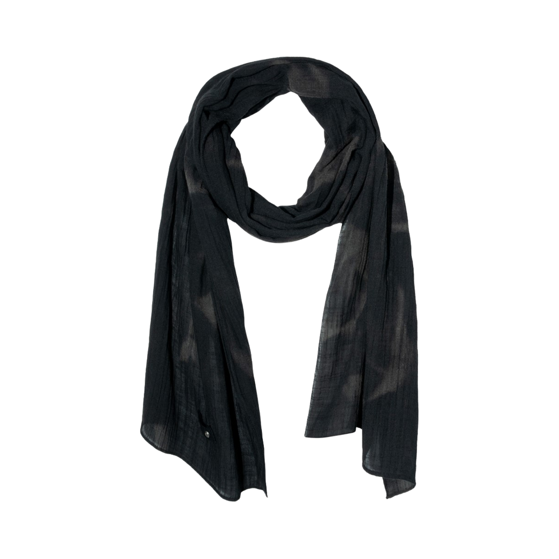이티씨이 피그먼트 다이드 스카프 블랙(ETCE Pigment-Dyed Scarf Black) - 1
