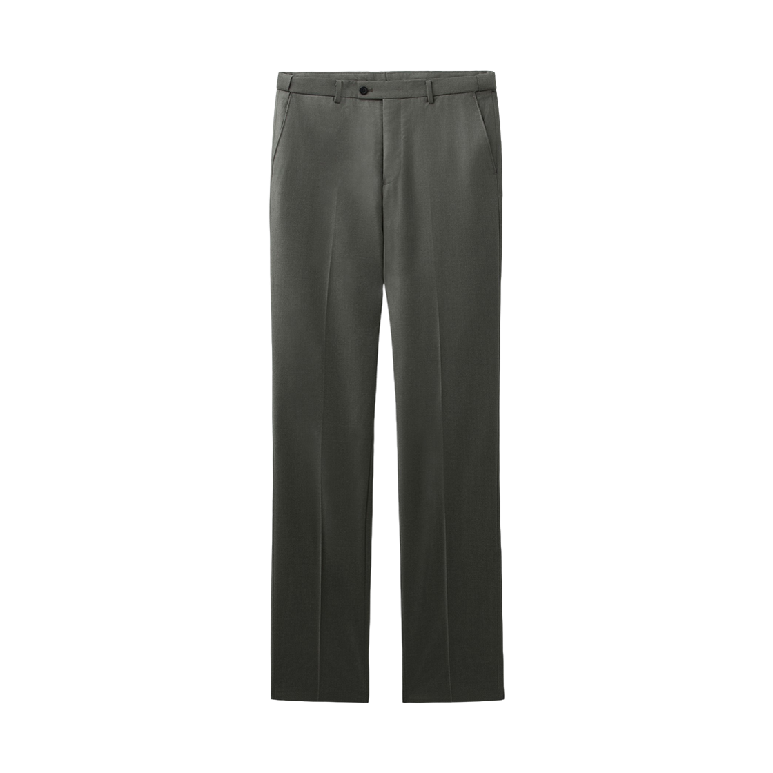 커스텀멜로우 에센셜 브라운 울 밀드 수트 팬츠 브라운(Customellow Essential Wool Milled Suit Pants Brown) - 1