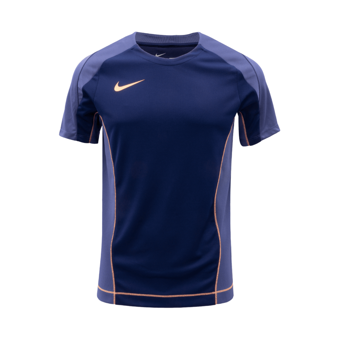 HJ3808-492 Nike Strike+ Dri-Fit Football Top Blue Void Dark Purple Dust - Asia