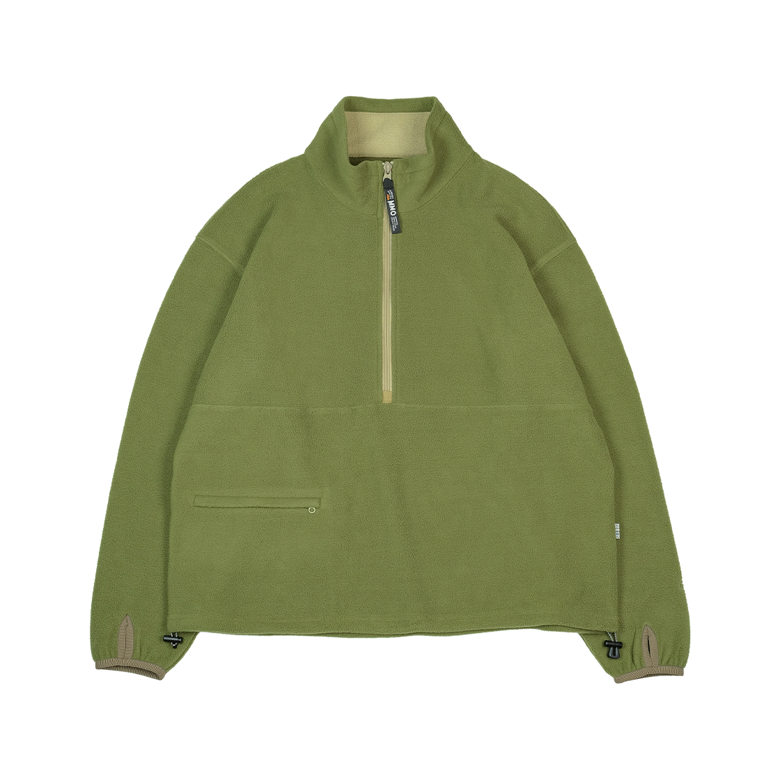 A-171 mmogarden mmo Fleece Anorak Matcha