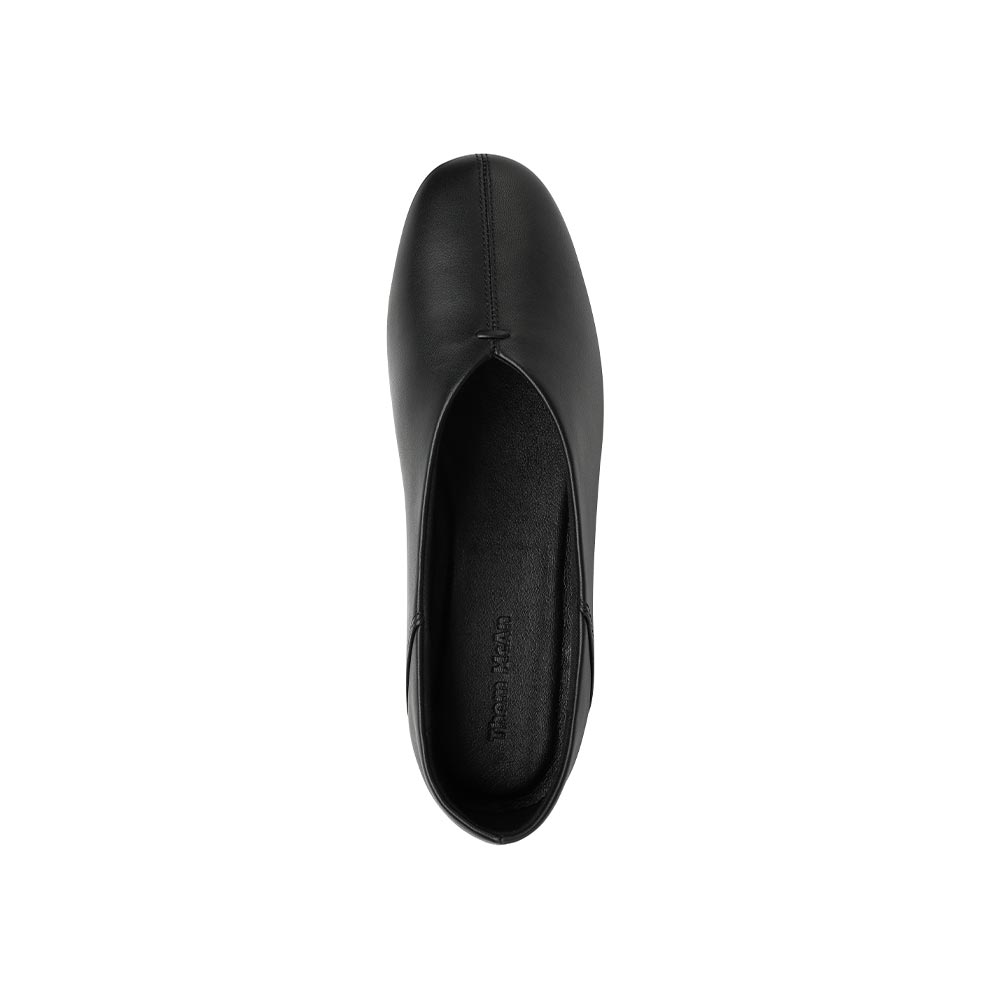 톰맥캔 레아 01 여성 슬립온 플랫 블랙(Thom McAn LEA 01 Women Slip On Flat Black) - 5