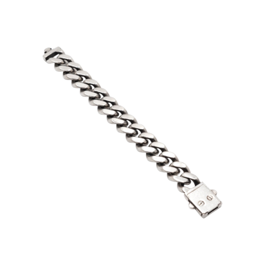 IT8W8GTPGT6M Saint Laurent Metal Curve Chain Bracelet