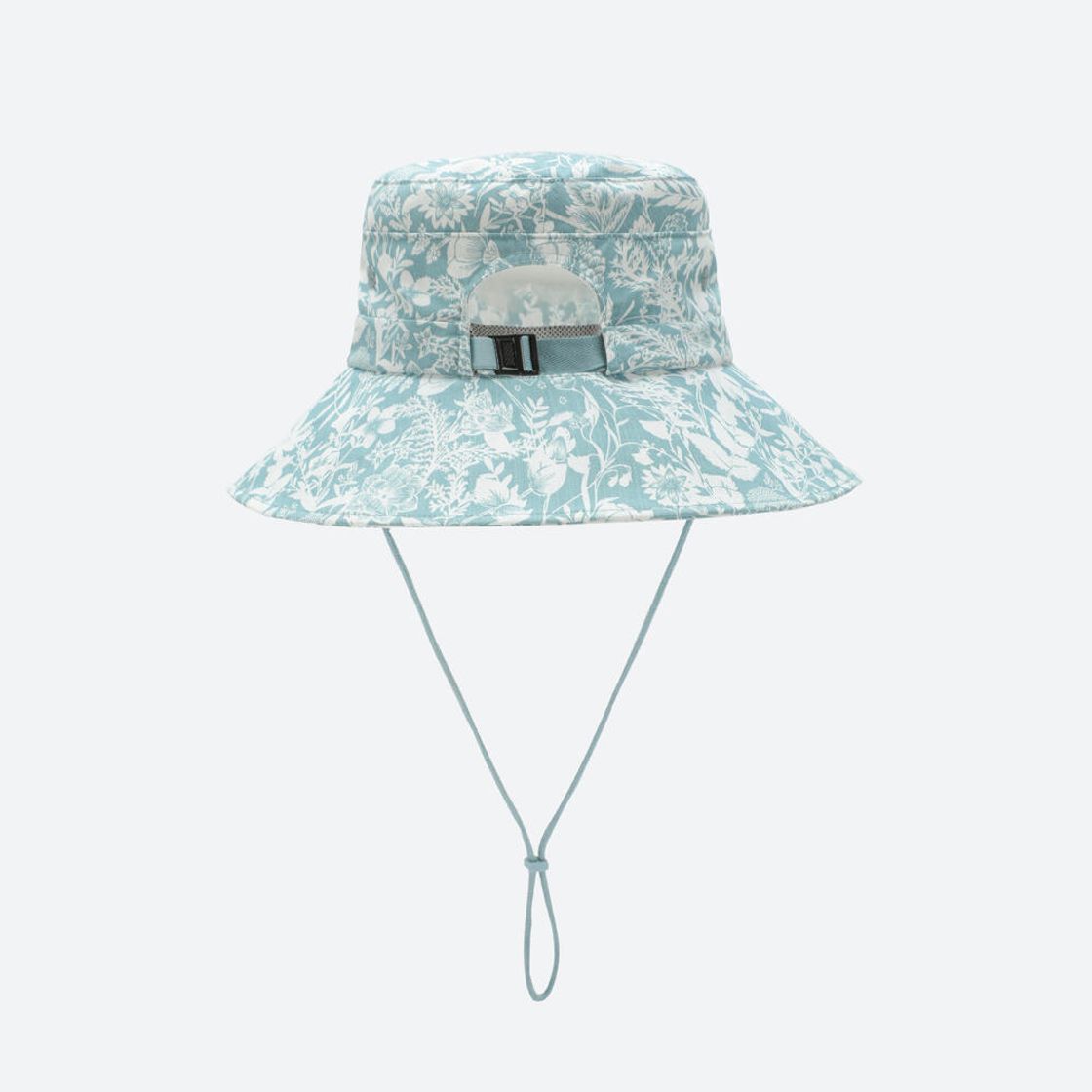 데카트론 여성 등산 버킷햇 트래블 100 블루 그레이(Decathlon Women's Hiking Bucket Hat Travel 100 Blue Grey) - 2
