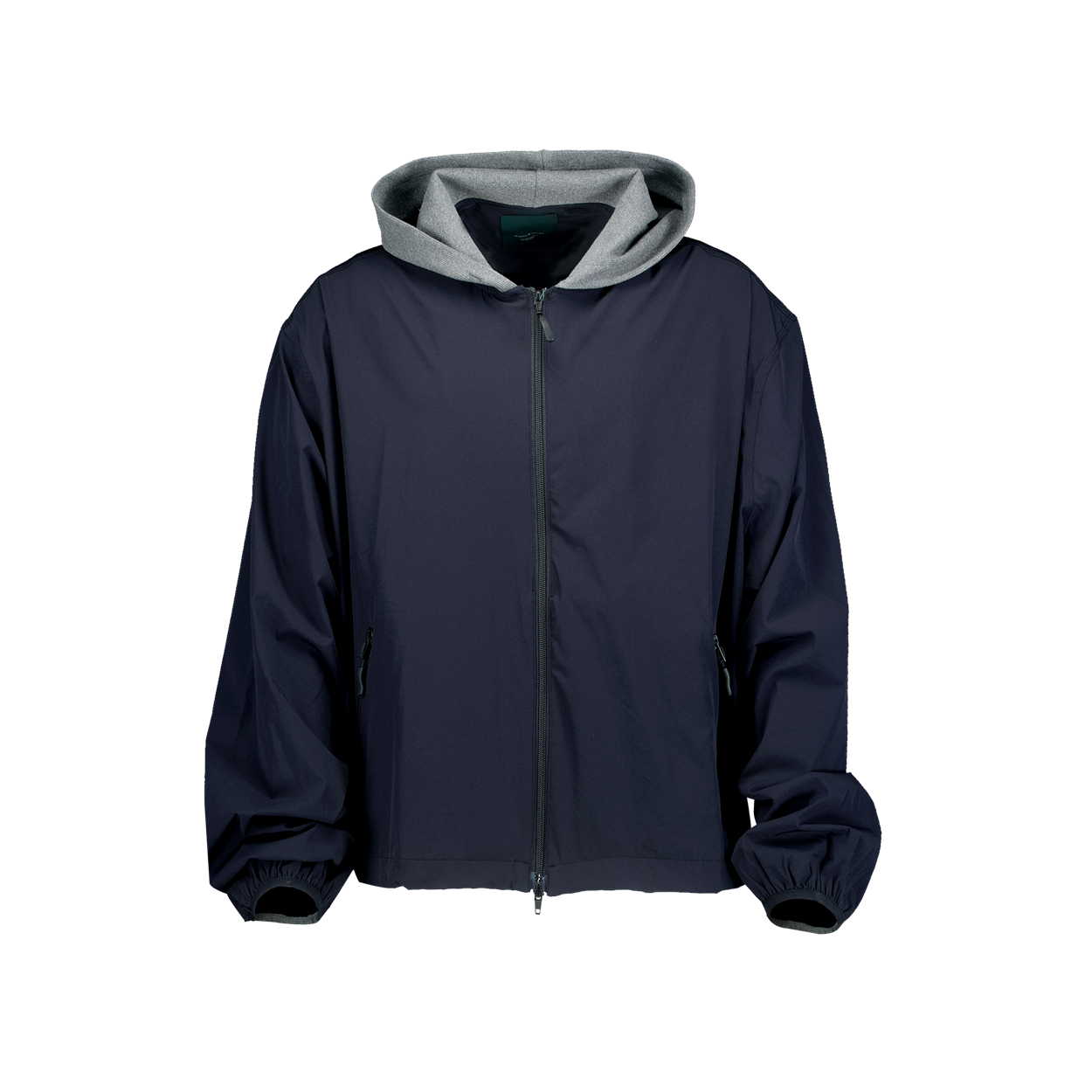 언더마이카 모듈 후디드 나일론 블루종 설루트 네이비(Undermycar Module Hooded Nylon Blouson Salute Navy) - 1