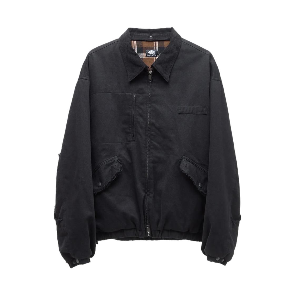 - Hatchingroom x Dickies Detachable Flight Jacket Black