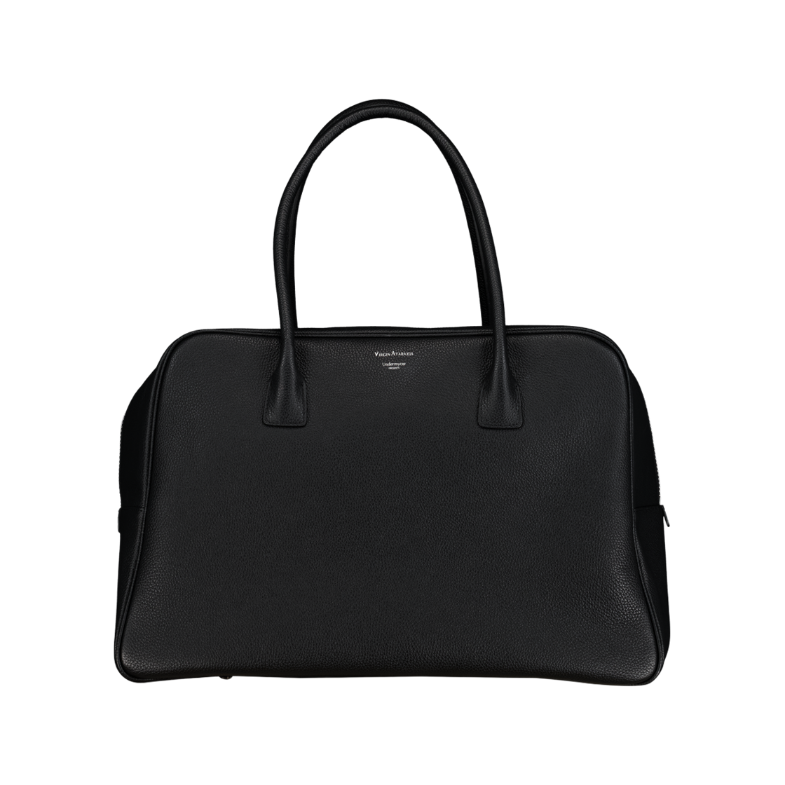 26FWUVABBBK Undermycar Archive Maxi Leather Bowling Bag Black