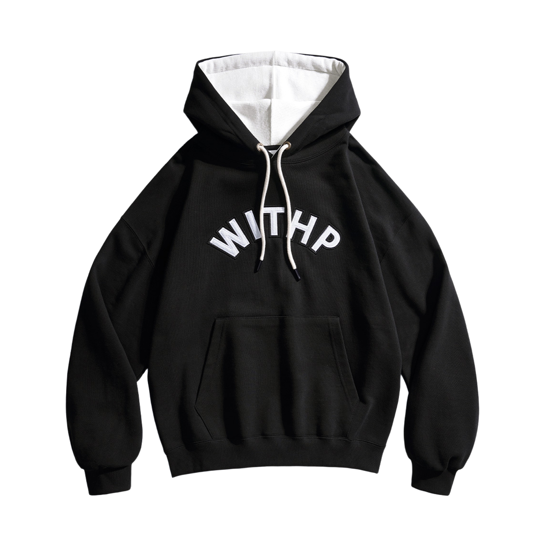 SMHD4603_Black_29 PERSTEP Newness Spell Heavy Weight Hoodie Black SMHD4603