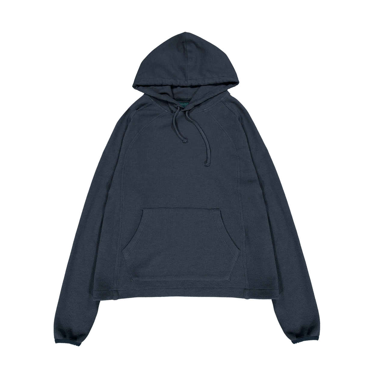 언더마이카 피티드 와플 후디 미드나이트 네이비(Undermycar Fitted Waffle Hoodie Midnight Navy)