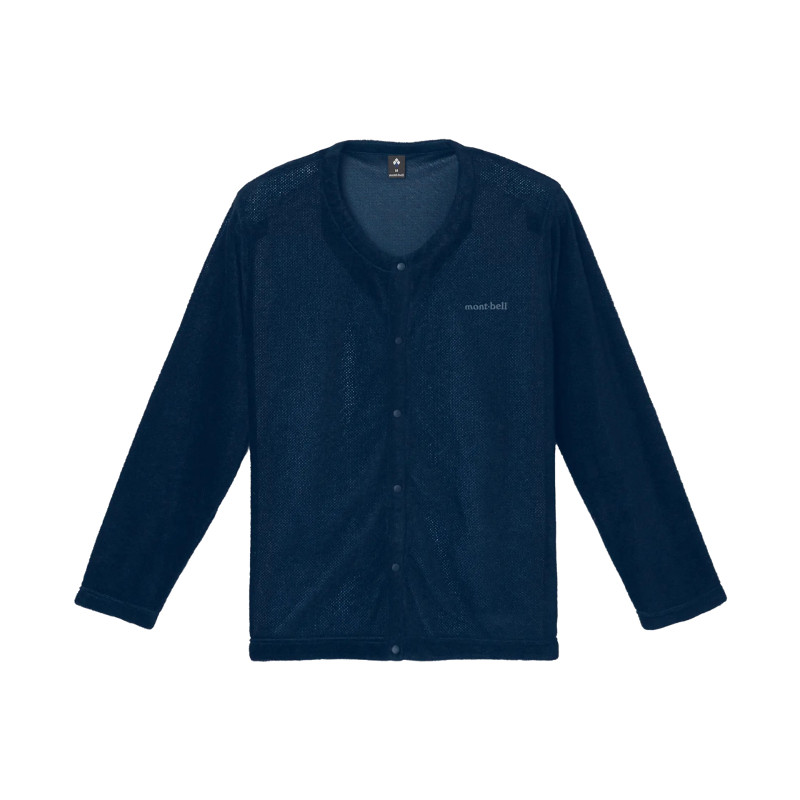 1106832 Montbell Climaair Light Cardigan Navy