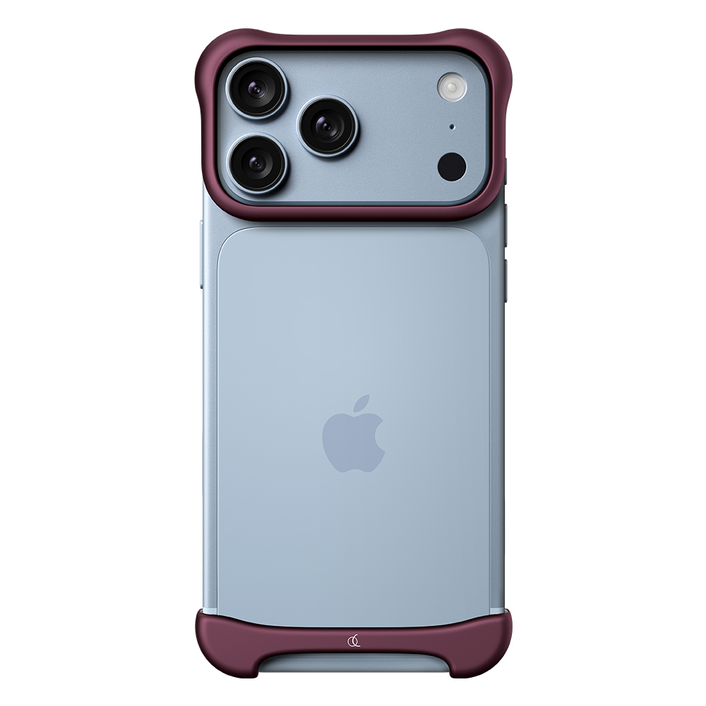 아크펄스 아이폰 항공 알루미늄 범퍼 케이스 매트 다크레드 (아이폰 18프로/프로맥스)(ArcPulse iPhone Aircraft Aluminum Bumper Case Dark Red (iPhone 18 Pro/Pro Max)) - 3