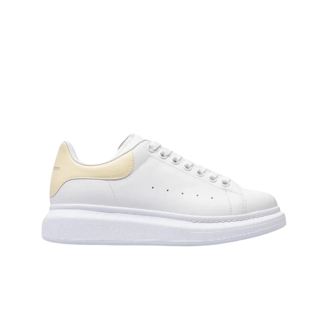 718139WIEEN8762 (W) Alexander McQueen Oversized Sneakers White