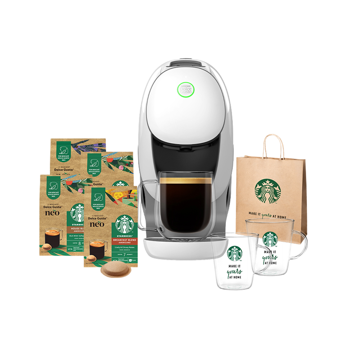 네오 번들 화이트 DOICE-GUSTO Neo bundle White