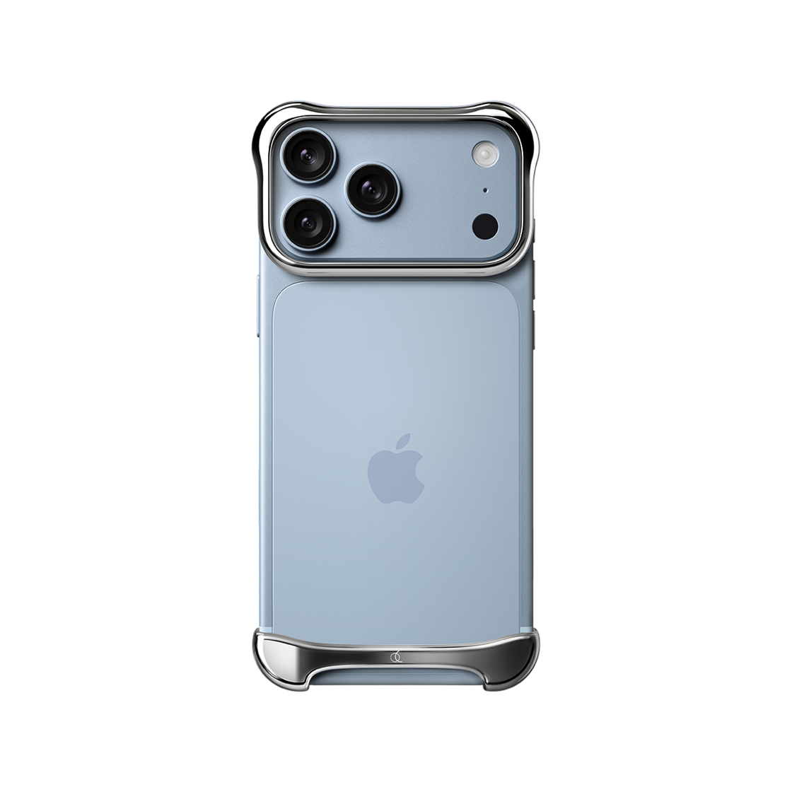 아크펄스 아이폰 항공 알루미늄 범퍼 케이스 미러 실버 (아이폰 18프로/프로맥스)(ArcPulse iPhone Aircraft Aluminum Bumper Case Mirror Silver (iPhone 18 Pro/Pro Max)) - 3