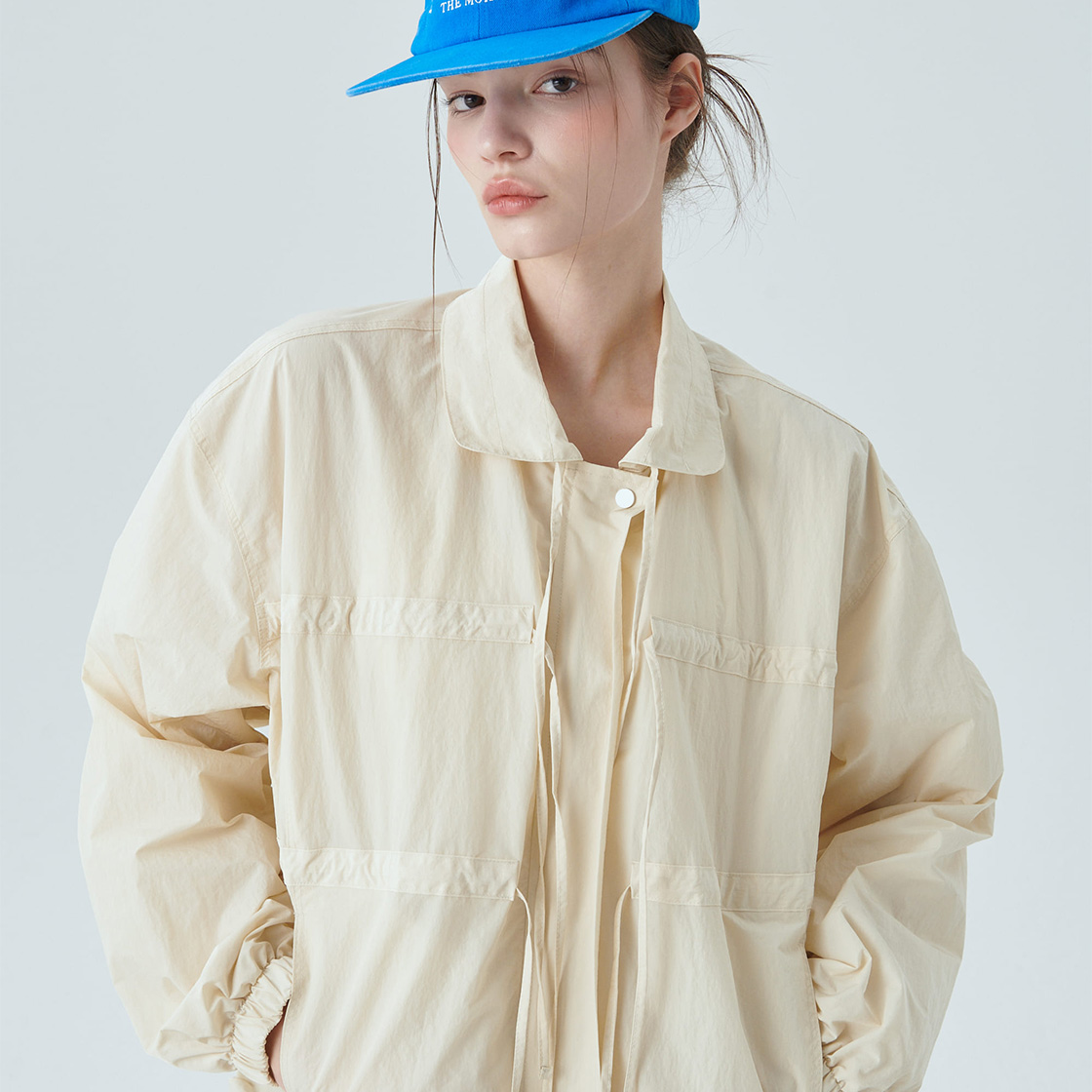 모이페어 모이페어 로고 볼캡 블루(MOIFAIRE Moifaire Logo Ball Cap Blue) - 2
